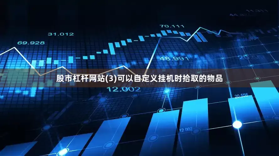 股市杠杆网站(3)可以自定义挂机时拾取的物品